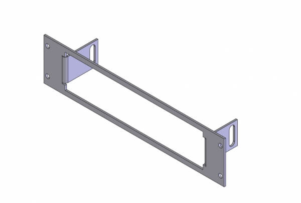 1-Piece Equipment Mounting Bracket, 2″ Mounting Space, Fits Code 3 Public Safety Equipment Narrowstick