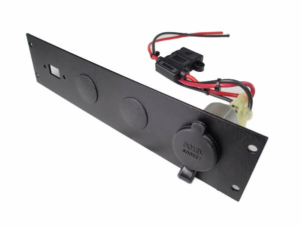 Lighter Plug Outlet W/ 1 USB Cut Outs