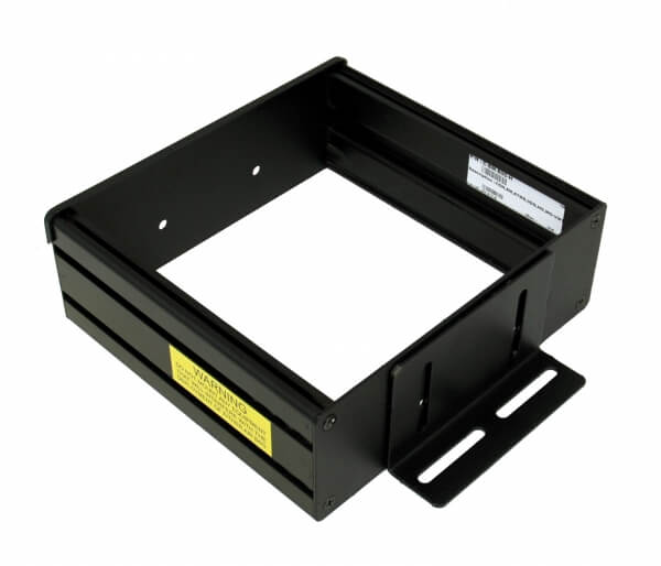 8″ Enclosed Low Profile Console, With Vehicle Mount, 3.125″ Deep
