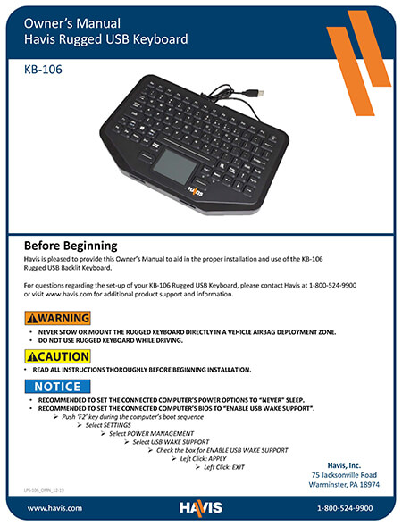 Owner's Manual (PDF)