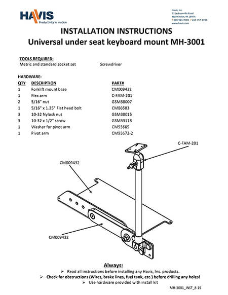 Installation Instructions (PDF)