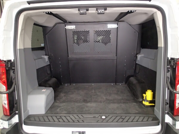Rear Partition Filler Panel Mount Kit For 2015-2025 Ford Transit Low Roof, 130″ WB, 8 Passenger Window Van