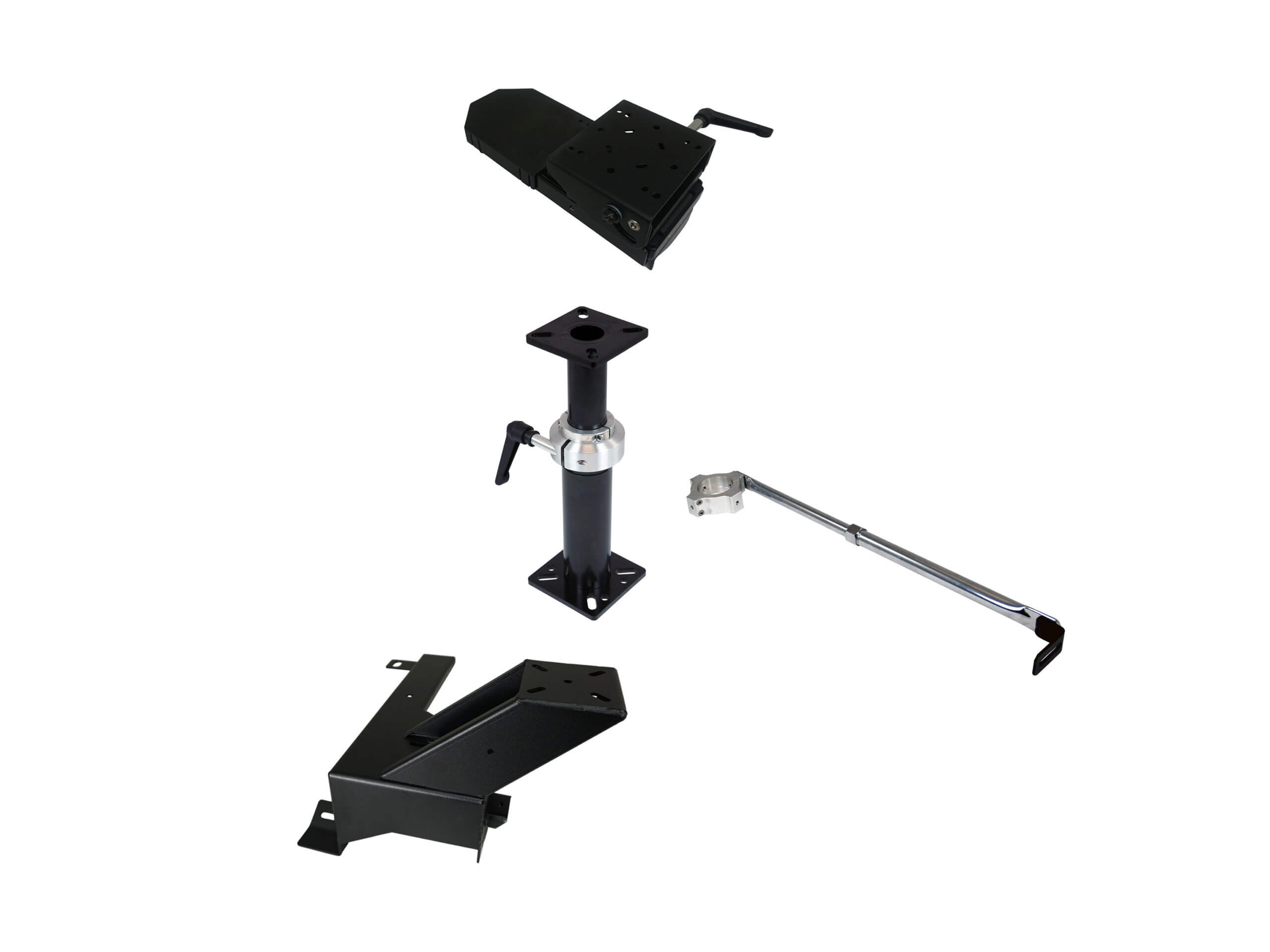 Premium Pedestal Mount Package for 2004-2025 Freightliner M2 106/112 with bucket seats