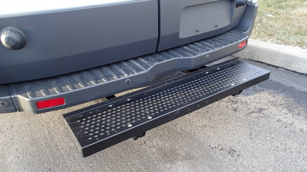 Prisoner Transport Rear Permanent Step Assembly for 2015-2025 Ford Transit