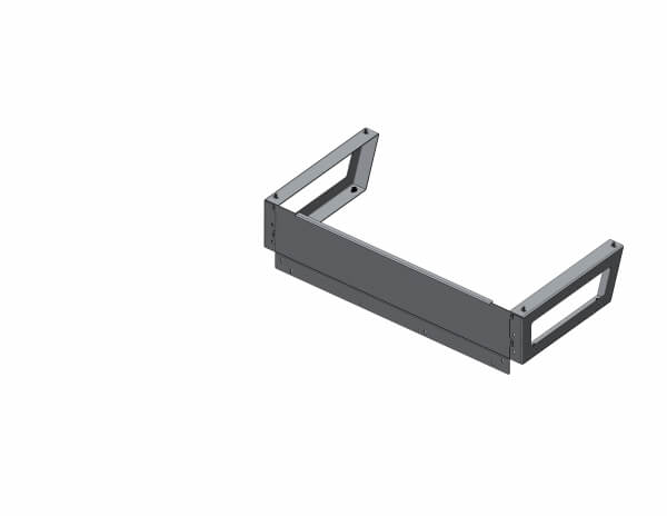 7″ Riser Kit for Modular Storage Drawer in 2011-2025 Dodge Durango