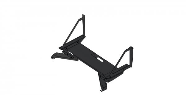 Storage Drawer Mount for 2020-2025 Ford Interceptor Utility with Havis Standard K9