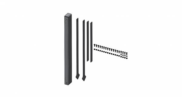 Adapter Kit for Pro-Gard Partition to Havis Storage Mount in 2011-2025 Dodge Durango