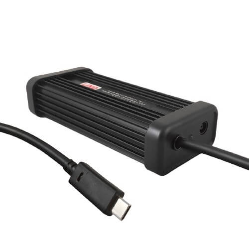 60W DC-DC Vehicle Adapter with USB-C Output for Getac K120 & ZX80 Devices