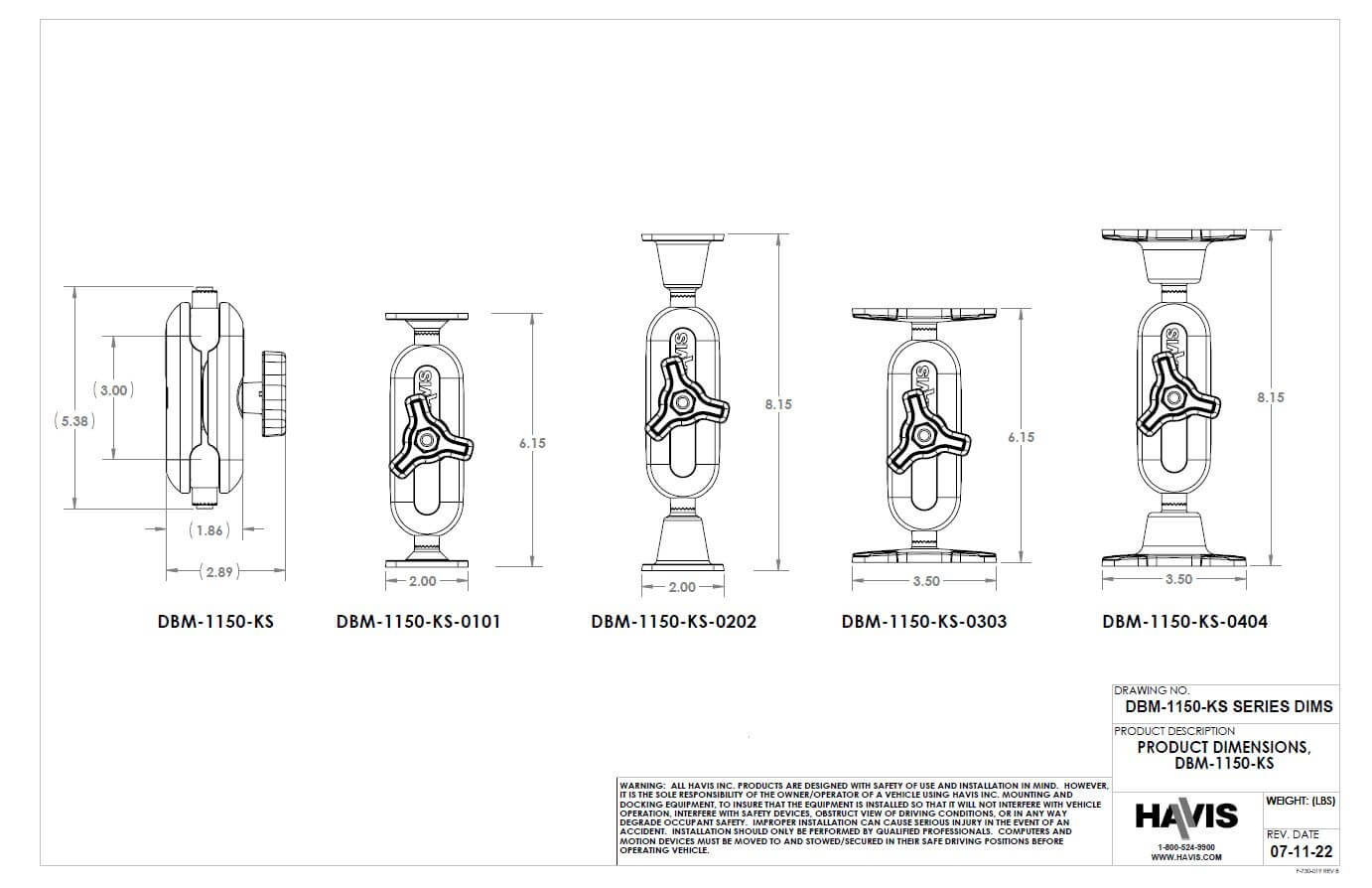Product Dimensions