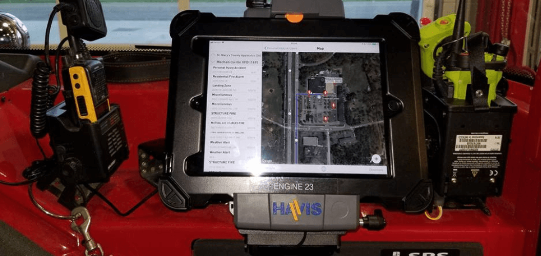 Havis Docking Station for firetruck application