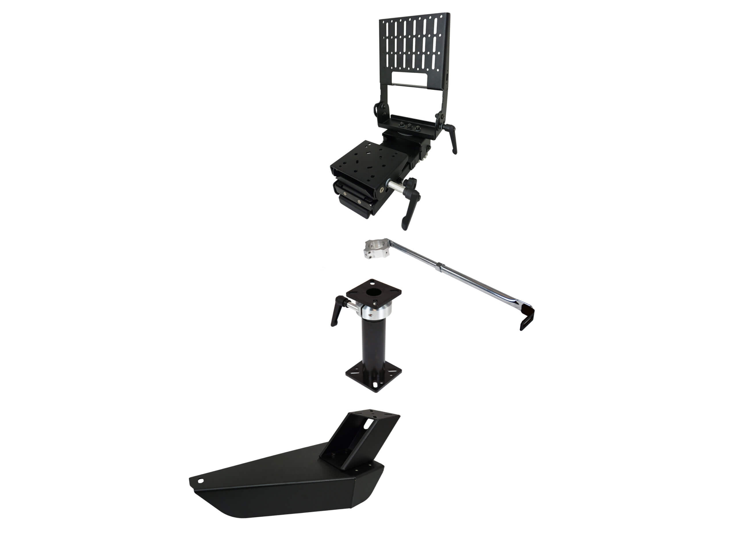 Premium Tablet Pedestal Mount Package For 2021-2025 Chevrolet Tahoe, 2019-2025 Silverado & GMC Sierra 1500
