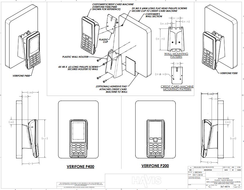 Customer Verification Drawing