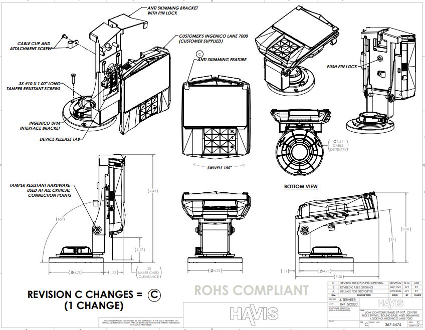 Customer Verification Drawing