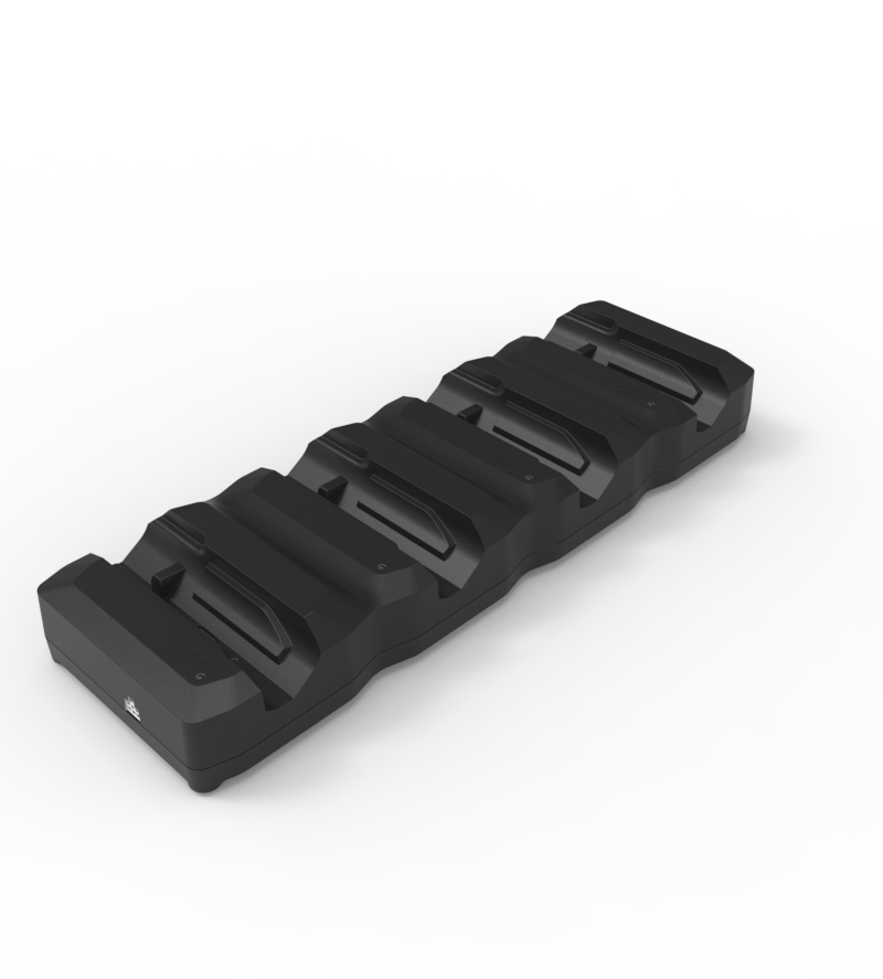 Four-Bay Charger for Castles S1E2L Mobile Payment Device