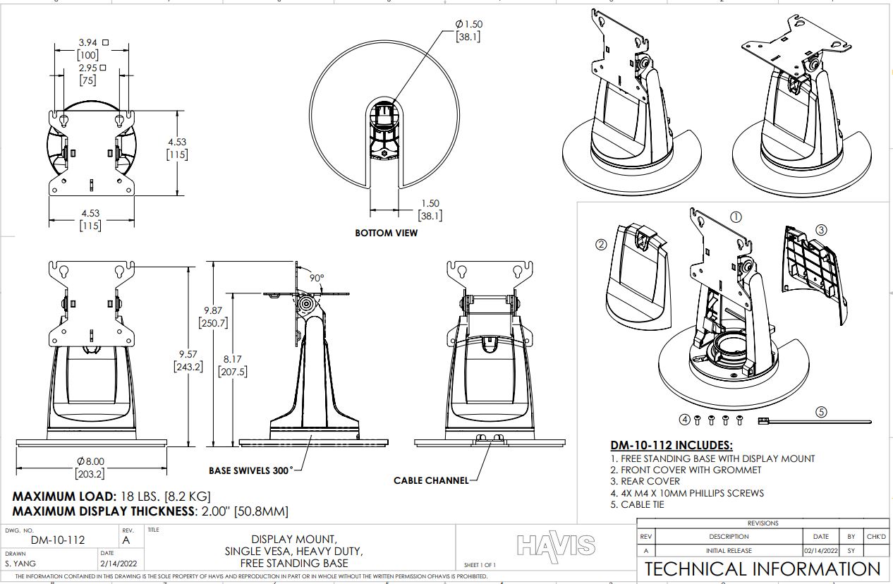 Technical Drawing Sheet
