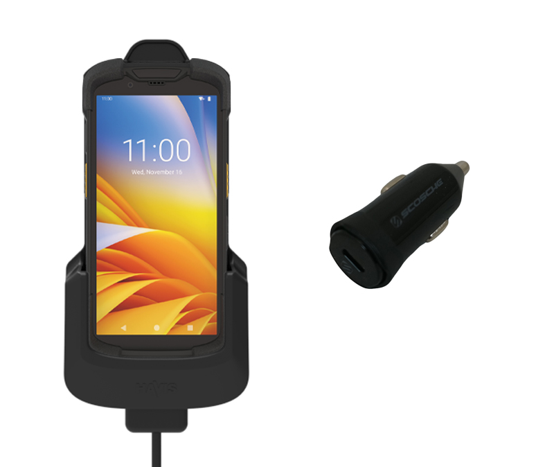 Rugged Docking Station for Zebra TC73/TC78 Mobile Computers with USB-C Accessory Plug