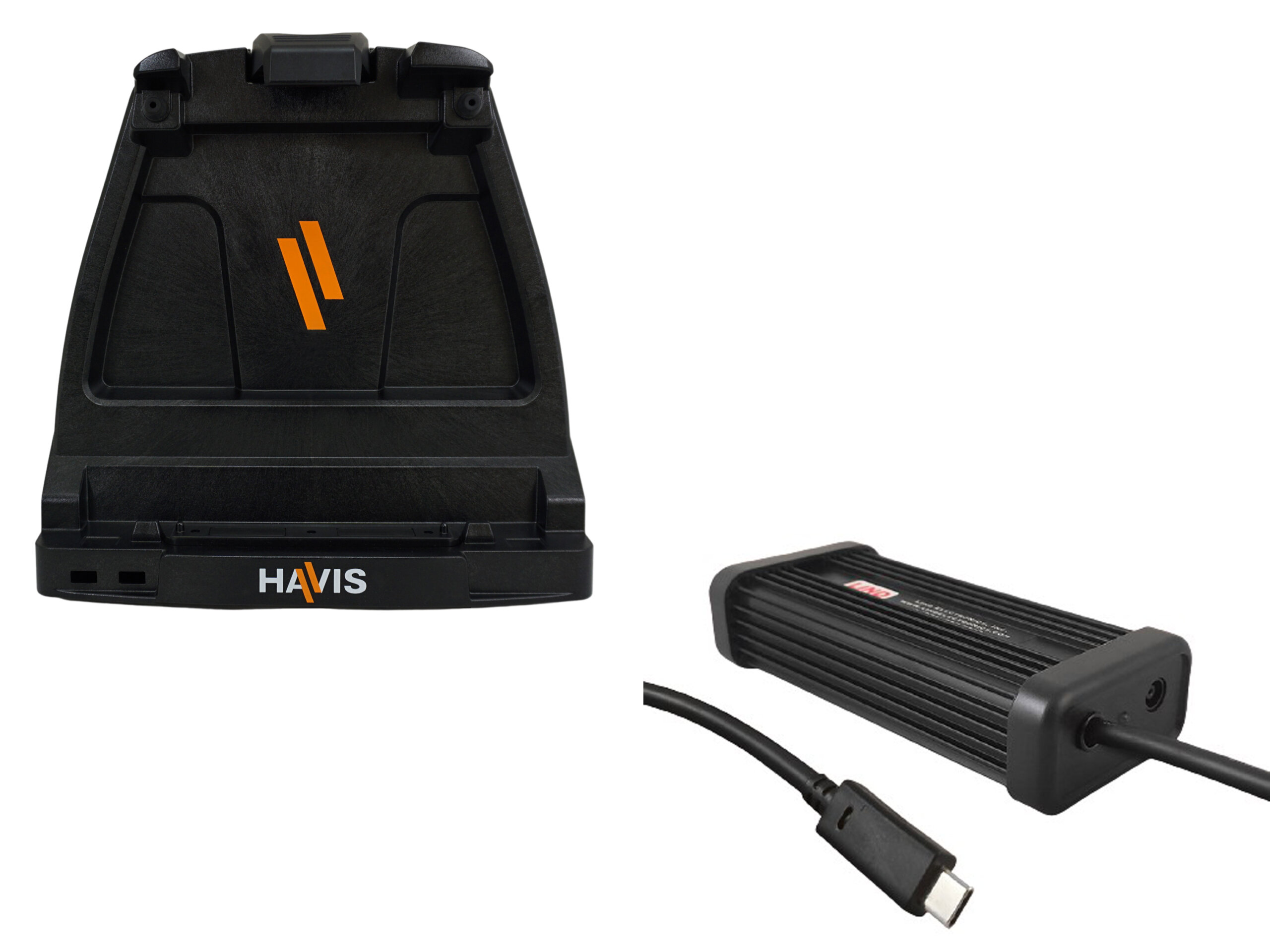 Cradle For Getac K120 Rugged Tablet & DC-DC Power Supply with USB-C Output