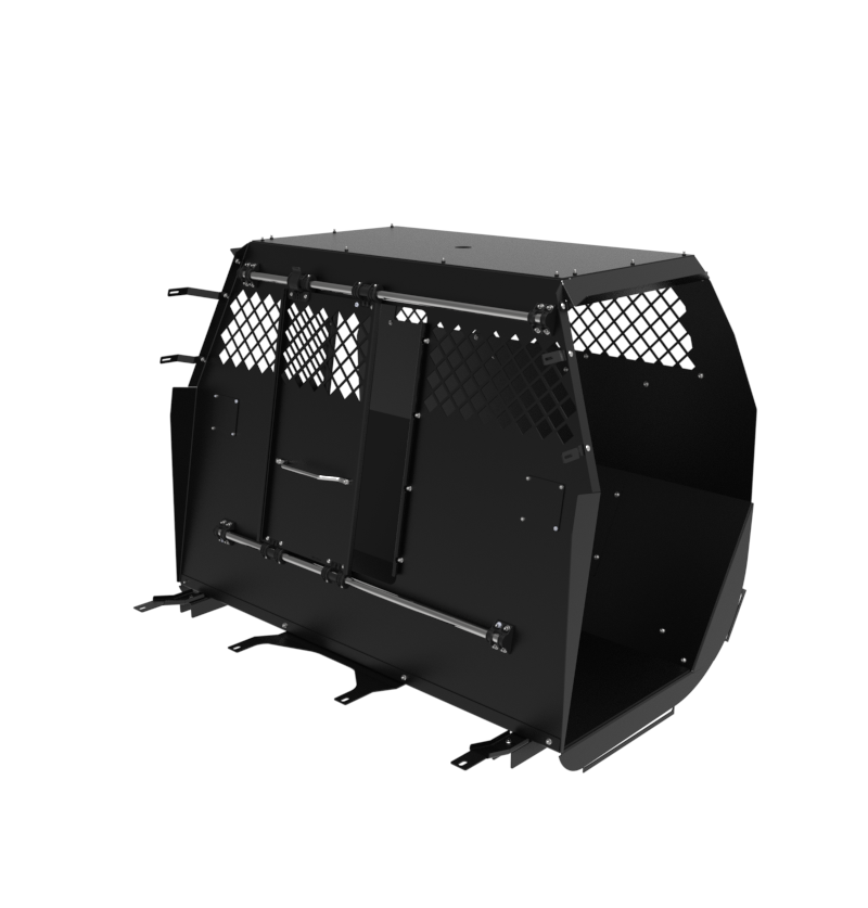 Standard K9 Transport System For 2021-2025 Chevrolet Silverado – Black