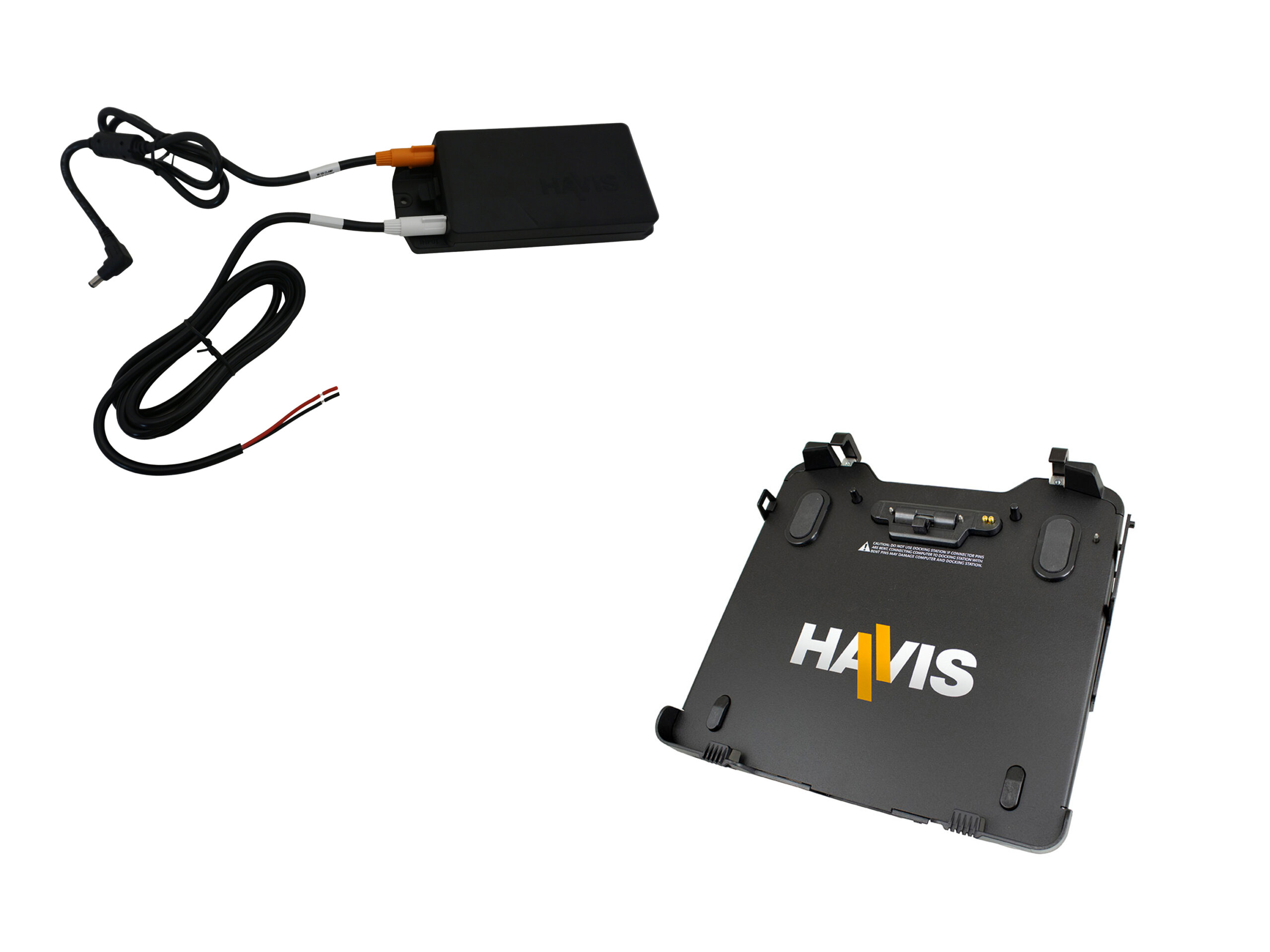 Docking Station For Panasonic TOUGHBOOK 33 2-In-1 Laptop With Advanced Port Replication & Dual Pass-Thru Antenna Connections With Havis Power Supply