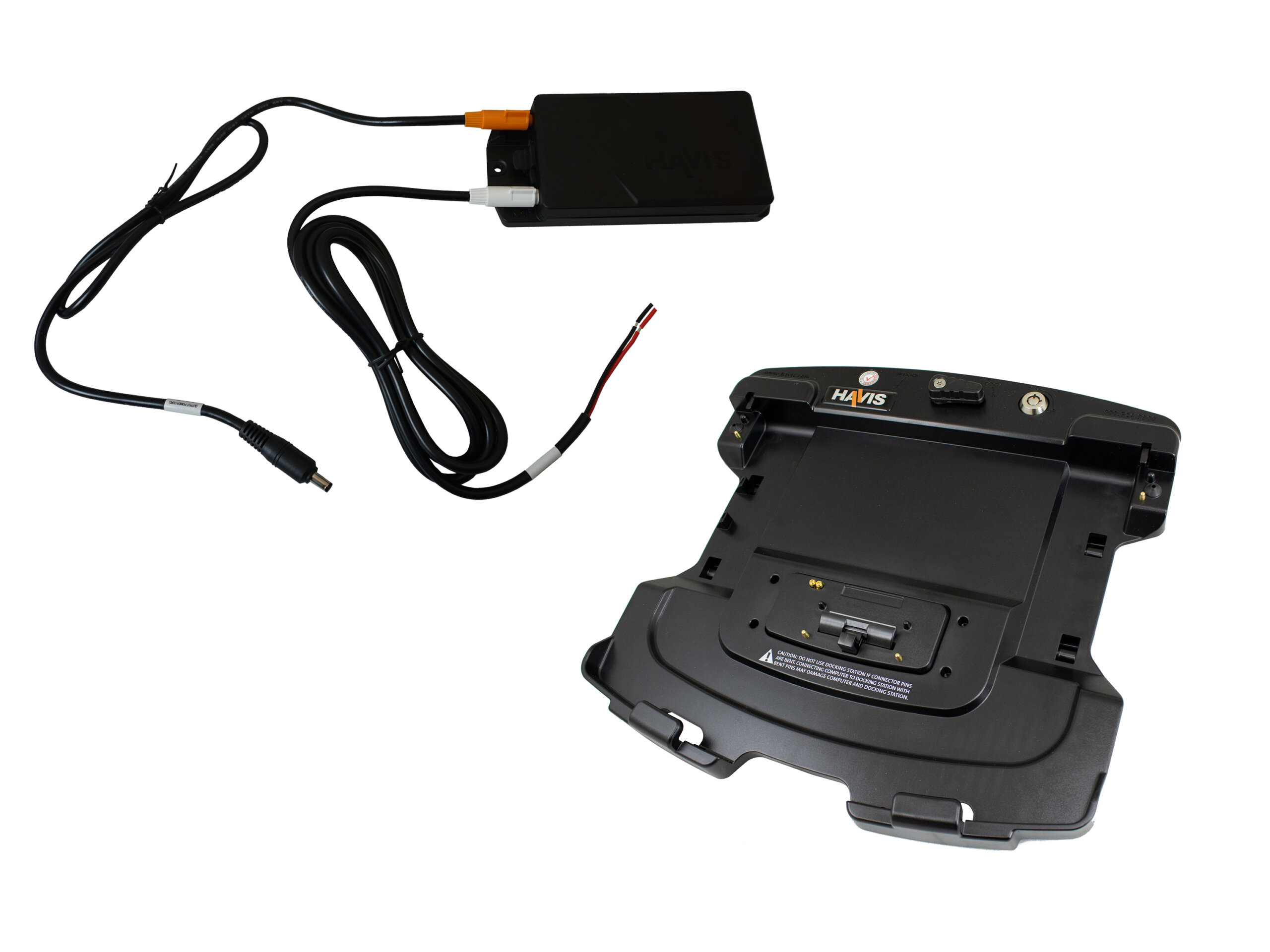 Docking Station for Panasonic TOUGHBOOK 55 Laptop with Advanced Port Replication & Dual Pass-Thru Antenna Connections with Havis Power Supply